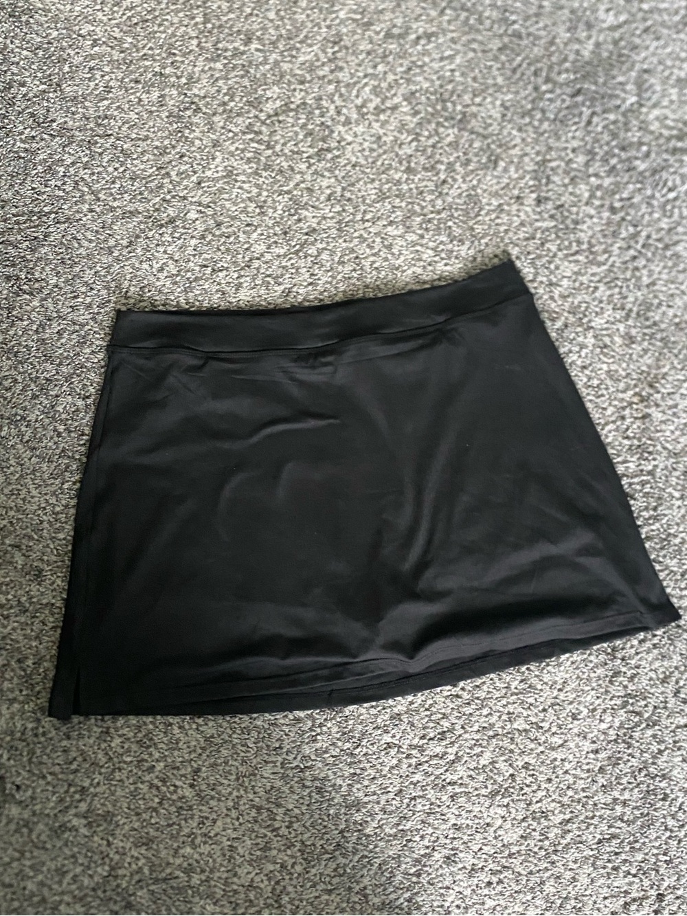 Black Women's Stretch Mini Skort